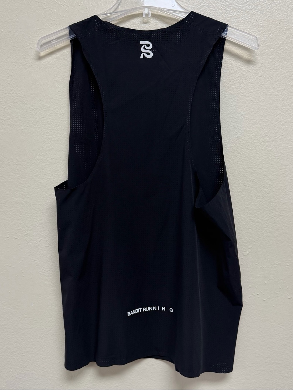 Bandit Men's VENTO PERFORMANCE SINGLET - Black Medium - Picture 6 of 6